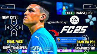 EA FC 2025 PPSSPP 4K GRAPHICS FIFA 25 PSP Android Offline PS5 Camera Full transfer 202425 [upl. by Anonyw]