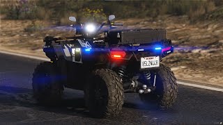 Police ATV Showcase  made by TrooperCorentin [upl. by Hung]