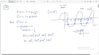 Application of derivatives chapter 6  Exercise 65 class 12 class12 education [upl. by Fredia261]