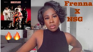 Frenna  Guestlist ft NSG Prod by Spanker amp 4PLAY  Reaction Schellinx [upl. by Ahsemaj]