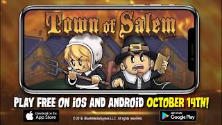 Town of Salem  iOS and Android Launch Trailer [upl. by Milstone788]