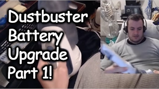 DustBuster Fix 1  DustBuster Hand Vacuum Battery Pack Replacement  Teardown and Forming a Plan [upl. by Niddala320]