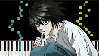 How to Play quotLs Theme from Death Notequot on Piano [upl. by Bum]