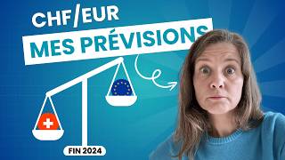 Mes Prévisions EURCHF pour fin 2024 🇨🇭 [upl. by Anaidirib]