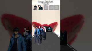 Sung JinWoo vs Architect sungjinwoo sololeveling manwha brunomars anime naruto newshorts iq [upl. by Ahsenre]