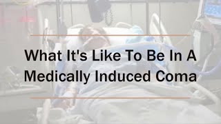 😮 WHAT ITS LIKE TO BE IN A MEDICALLY INDUCED COMA  My Coma Survivor Story 😮 [upl. by Resa]