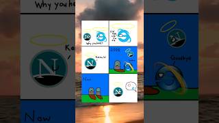 Netscape and Internet Explorer in the afterlife meme browser [upl. by Estus]