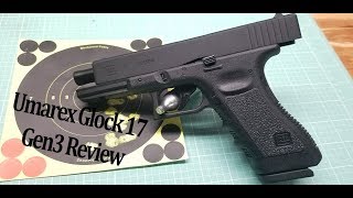 Umarex Glock 17 Gen3 cO2 Blowback BB Pistol Review Shooting Thoughts [upl. by Esac896]