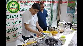 CURSO DE COCINA VEGETARIANA 19092024 [upl. by Leirbma]