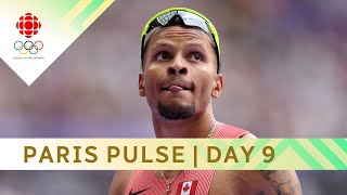 Andre De Grasse races to make 100m final swimming concludes  Paris Pulse  Day 9  paris2024 [upl. by Yeliw390]