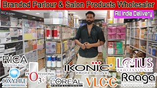 Branded Salon Products Wholesaler  Branded Cosmetic amp Beauty Items Wholesaler in Delhi [upl. by Kraul]