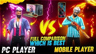 Pc Player vs Mobile Player Free Fire Custom Match  Pc vs Mobile Custom Free Fire 1 vs 1 [upl. by Adnarim757]