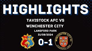 Match Highlights Tavistock 01 Winchester City [upl. by Hedi]