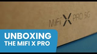 Unboxing Inseego MiFi X PRO hotspot router [upl. by Enirok]