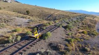 Handcar Pumping Across Nevadas Great Basin [upl. by Aniweta501]