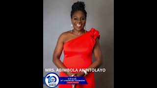 Mrs Abimbola Akintolayo celebrates with CSAAE  10 [upl. by Farver]