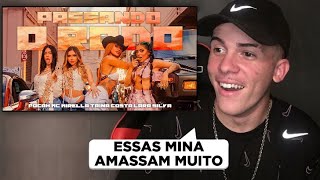 React  POCAH MC MIRELLA TAINÁ COSTA LARA SILVA  PASSANDO O RODO  CLIPE OFICIAL [upl. by Aniri]