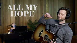 All My Hope Crowder  Acoustic Cover [upl. by Etnad699]