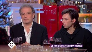 Raphaël Mezrahi roi de linterview piégée  C à Vous  20122017 [upl. by Zorina730]