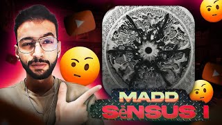 MADD  ALBUM Sēnsus REACTION  REVIEW  PART 1  🔥🤯 [upl. by De Witt]