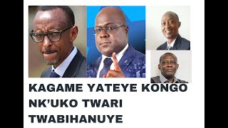 Kagame yateye Kongo nkuko twabihanuye [upl. by Nagrom]