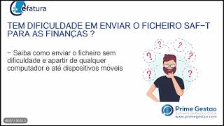 Como enviar o ficheiro SAFT PT para as finanças sem Java [upl. by Hamitaf667]