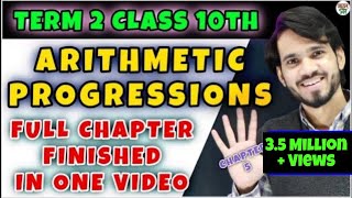 Arithmetic Progression Class 10  Maths Chapter 5  Full ChapterExerciseFormulaSum Formula Of AP [upl. by Orr]