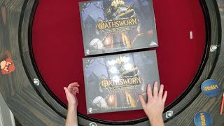 SPOILER ALERT Oathsworn Into the Deepwood Mystery Chest 1 amp 2 Partial Unboxing [upl. by Wieche]