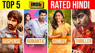 Top 5 Highest Rated South Indian Hindi Dubbed Movies on IMDb 2024  Part 19 [upl. by Jameson83]