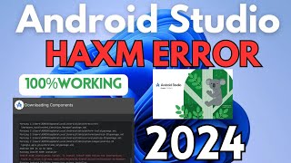 100 Fix Intel HAXM not Installed Error in Android Studio  Solution to HAXM Error [upl. by Alrick858]