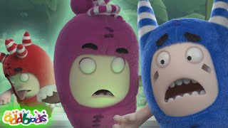 The iScream Apocalypse  Oddbods  Spooky Play  Halloween Cartoons for Kids [upl. by Llehcear488]