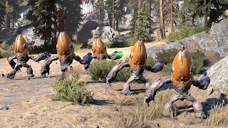 How Many Grunts Does it Takes To Kill an Elite  HALO INFINITE NPC Wars [upl. by Atiker]