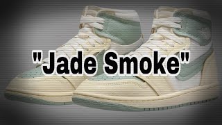 THE AIR JORDAN 1 MM HIGH JADE SMOKE OFFICIAL IMAGES [upl. by Inaoj]