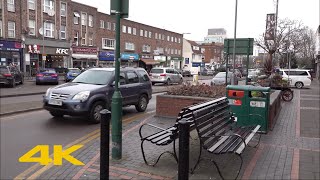 Borehamwood Walk Town Centre【4K】 [upl. by Niriam]