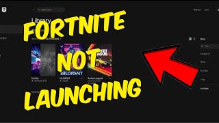 How To Fix Fortnite Not Launching On PC  2024 Full Guide [upl. by Sokul]