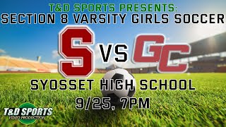 92524 Syosset vs Garden City Girls Varsity Soccer Broadcast T amp D Sports Video Productions [upl. by Rochette]