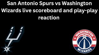 Wizards vs Spurs livestream amp Playplay reaction [upl. by Oruasi]