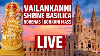 Novena Mass  Day 5  Vailankanni Shrine Basilica  Live  030924 [upl. by Eleumas]