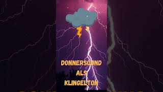 ⚡ DONNERSCHLAG Sound als Klingelton kostenlos downloaden für iPhone amp Android [upl. by Anirtep]