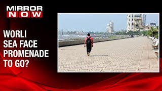 Worli Sea Face promenade to be used for coastal road project [upl. by Jany]