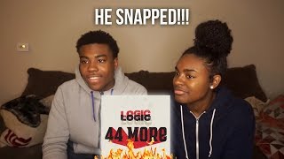 LOGIC 44 MORE REACTION  BRIGGS SQUAD [upl. by Asyal]