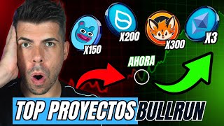 📈 Los TOP proyectos cripto antes de que EXPLOTE el BULLRUN en BITCOIN [upl. by Bedell]