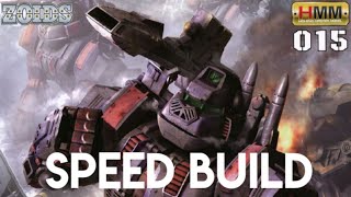 HMM IRON KONG MARKING PLUS ZOIDS SPEED BUILD [upl. by Anoblav]