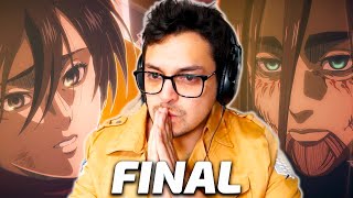 SHINGEKI NO KYOJIN Temporada Final LOS CAPÍTULOS FINALES  Especial 2 FINAL REACCIÓN [upl. by Gay]