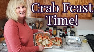 Its Crab Feast Time Boss amp Janet New Years Hospitality [upl. by Fricke]