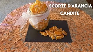 scorze darancia candite fatte in casa ricetta facile [upl. by Call783]