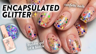 Builder Gel Overlay on Natural Nails for Beginners  Tips amp Tricks and Demo [upl. by Ynney691]