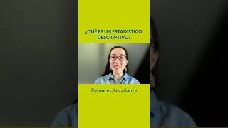 📌¿Qué es un ESTADÍSTICO DESCRIPTIVO [upl. by Nadia]