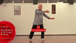 Mindful Movement Based in Chi Kung  Good for MBSR MBCT with background music [upl. by Eart]