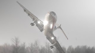 Polish Air Force Flight 101  Crash Animation [upl. by Grose]